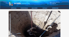 Desktop Screenshot of extremtakaritas.hu